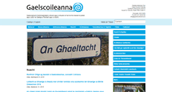 Desktop Screenshot of gaelscoileanna.ie